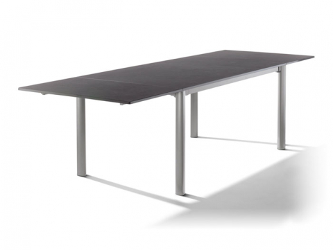 Sieger Exclusiv-Tisch verlngerbar 165-225-285cm graphit-anthrazit