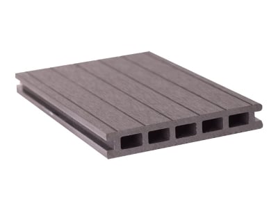 GroJaSolid Terrassendiele Entrada - 22x140x4000mm, grau