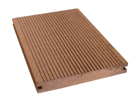 GroJaSolid Terrassendiele Novel - 20x140x4000mm, braun