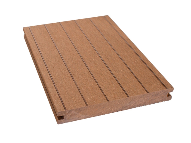 GroJaSolid Terrassendiele Novel - 20x140x4000mm, braun