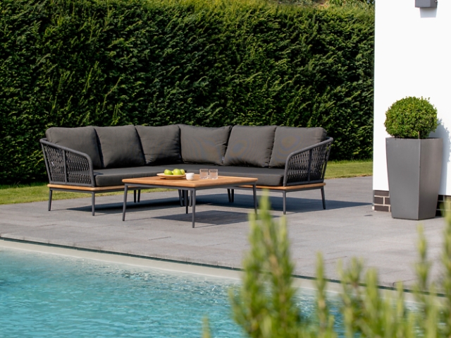 Niehoff Freeport 2-Sitzer Sofa rechts 130cm inkl. Auflagen