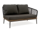 Niehoff Freeport 2-Sitzer Sofa rechts 130cm inkl. Auflagen
