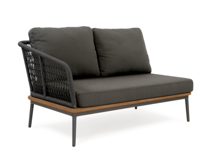 Niehoff Freeport 2-Sitzer Sofa links 130cm, inkl. Auflagen