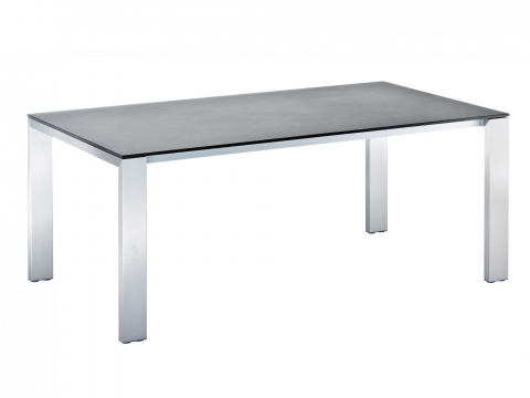 Niehoff Newport Tisch verlngerbar 100x180cm, HPL Beton-Design