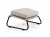 Brafab Midway Fußhocker, Geflecht beige
