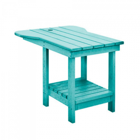 Muskoka Generation Line Tisch mit Schirmloch A13 Turquoise, fr C03