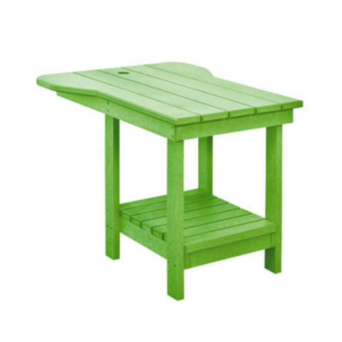 Muskoka Generation Line Tisch mit Schirmloch A12 Kiwi Green, für C01