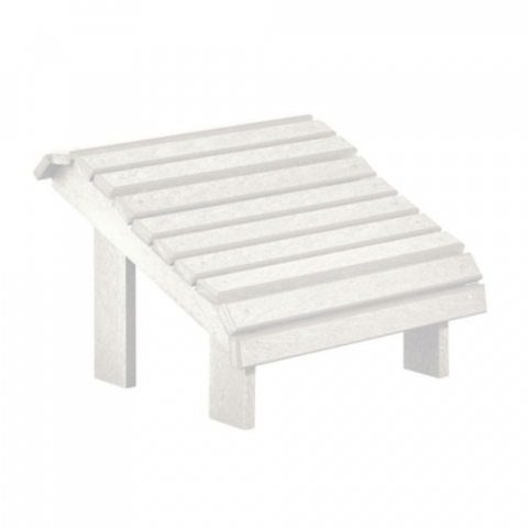 Muskoka Adirondack Premium Fubank F04 fr C01 u. C03, White