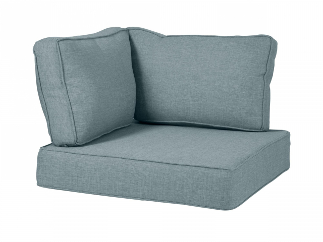 Brafab Battleford Kissenbezug Ecke, Aqua cool