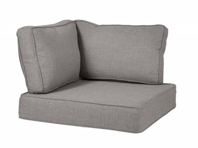 Brafab Battleford Kissenbezug Ecke, Pearl grey