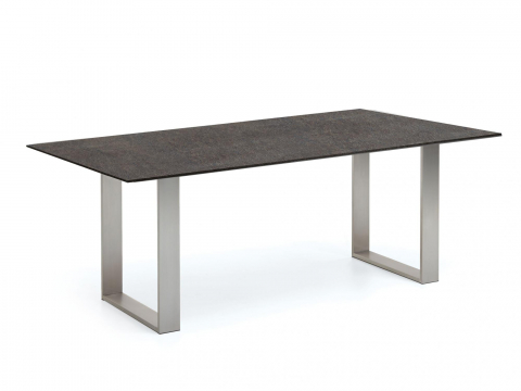 Niehoff Primus Designtisch Kuve HPL Granit-Design 180cm