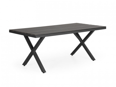 Brafab Leone Esstisch 200x100cm, schwarz