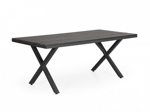 Brafab Leone Esstisch 200x100cm, schwarz