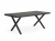 Brafab Leone Esstisch 200x100cm, schwarz