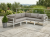 Brafab Leone Loungegarnitur weiÃ 218x218cm inkl. Polster