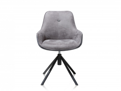 Habufa Jill Armlehnstuhl Kibo-Fantasy anthrazit