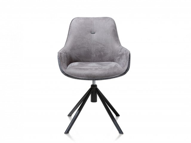 Habufa Jill Armlehnstuhl Kibo-Fantasy anthrazit