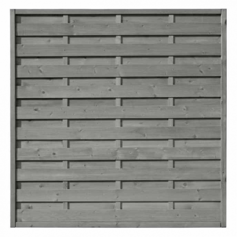 Dichtzaun Kiefer kdi grau 180x180cm