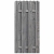 Bohlenzaun Boleo gerade Kiefer kdi grau 90x180cm 51193