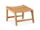 Best Agadir Hocker aus Teakholz 59x55x42cm