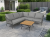Best Mali Loungegarnitur 246x246cm, 4-teilig inkl. Polster und Tisch 80x80cm