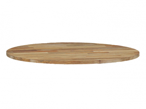 Zebra Lazy Susan Drehplatte Teak recycelt, 60cm