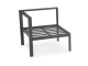 Best Cleveland-Richmond Lounge Eckelement 78x78x72cm, anthrazit