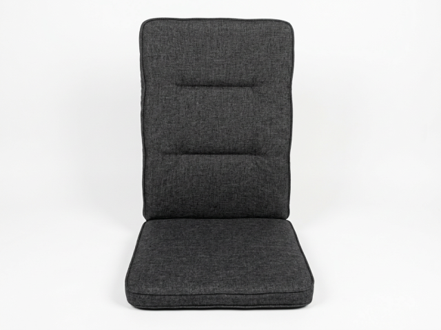 Zebra Bueno Hochlehner-Kissen dark grey