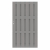 Einzeltor Jumbo WPC Alu Design grau-grau 4361 - H:179cm, Sonderbreite