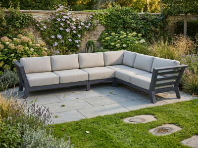 4Seasons Meteoro Living Lounge Set-2, ca. 323x250cm inkl. Kissen