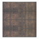GroJa Premo HPL Steckzaun Rostoptik 180x180cm