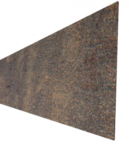 Groja Stone Fence Keramik Steckzaun Einzelprofil Rostoptik