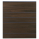 GrojaSolid Grande Premium Steckzaun-Set BPC 180x180cm walnuss co-extrudiert
