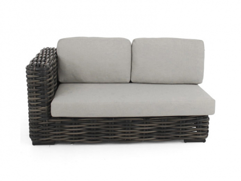 Apple Bee Elements XL black wash Sofa rechts