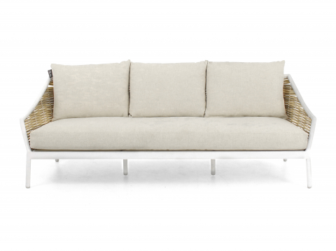 Apple Bee Milou 3-Sitzer Sofa wei 203cm
