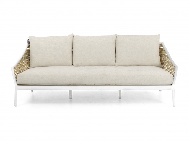 Apple Bee Milou 3-Sitzer Sofa wei 203cm