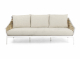 Apple Bee Milou 3-Sitzer Sofa wei 203cm
