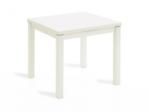 Niehoff Minimax Tisch weiß erweiterbar, 80cm