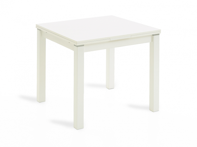 Niehoff Minimax Tisch wei erweiterbar, 80cm