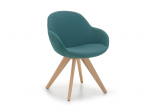 Stoff blau-grn