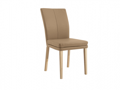 Niehoff Colorado Stuhl 741, Eiche bianco, Microfaser Nirvana beige