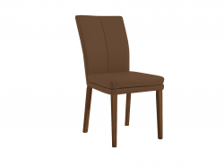 Niehoff Colorado Stuhl 741, Wild-Nussbaum, Microfaser Nirvana braun