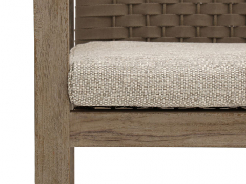 Apple Bee Antigua Dining Set aus Teakholz coastal 6 Sesseln und einem Tisch 240x95cm