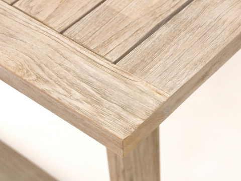 Apple Bee Antigua Dining Set aus Teakholz coastal 6 Sesseln und einem Tisch 240x95cm