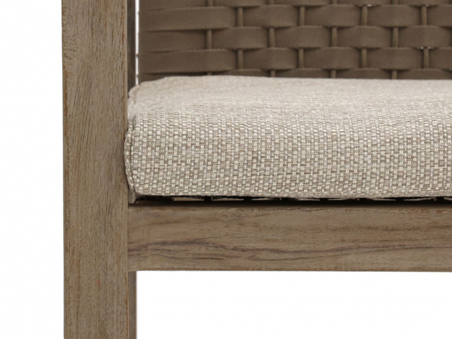 Apple Bee Antigua Dining Set aus Teakholz coastal 6 Sesseln und einem Tisch 240x95cm