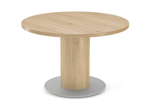 Niehoff Multi Decor Tisch rund 1003, erweiterbar 115cm - 160cm