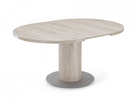 Niehoff Multi Decor Tisch rund 1003, erweiterbar 115cm - 160cm