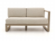 Apple Bee Antigua Loungesofa 2-Sitzer, Armlehne links aus Teakholz coastal ca. 131cm