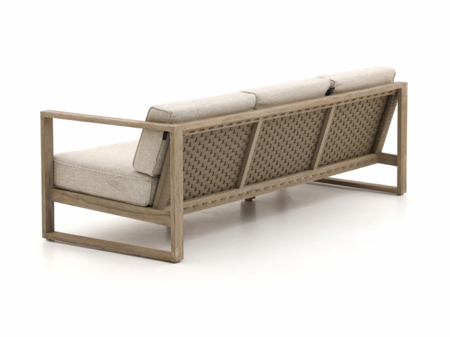 Apple Bee Antigua Loungesofa 3-Sitzer, Armlehne links aus Teakholz coastal ca. 193cm
