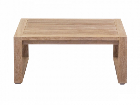Apple Bee Antigua Loungetisch-Set 2-teilig ca. 81x81cm und 65x65cm aus Teakholz coastal
